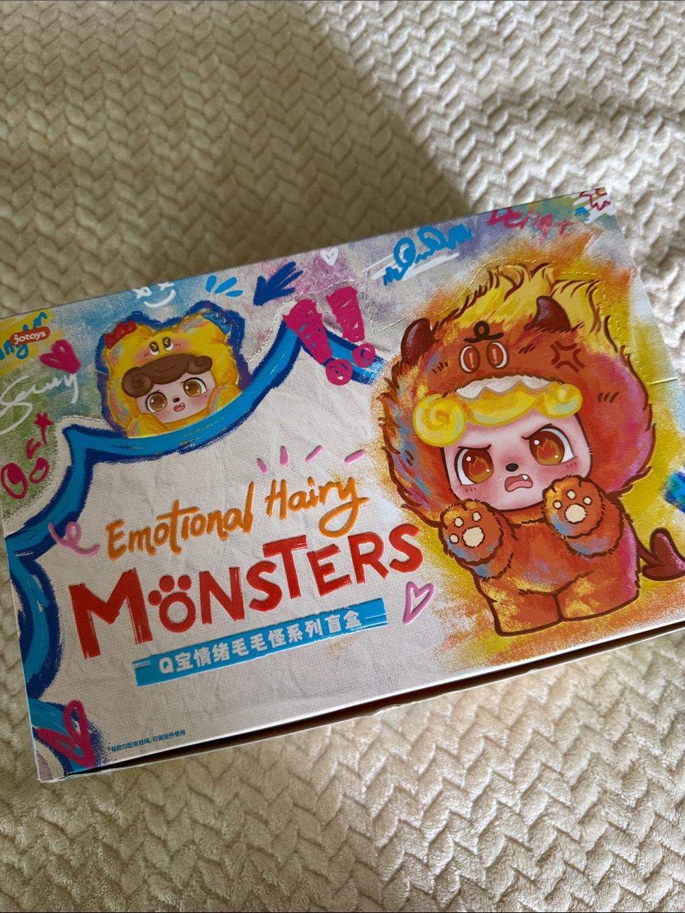 Emotional hairy monsters entire set confirmed